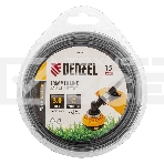 Леска для триммера Denzel двухкомпонентная звезда, 3,0мм х 15м, блистер EXTRA CORD, фото2