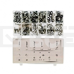 Набор саморезов Сибртех, винтов, гаек, шайб, 347 предметов, фото3