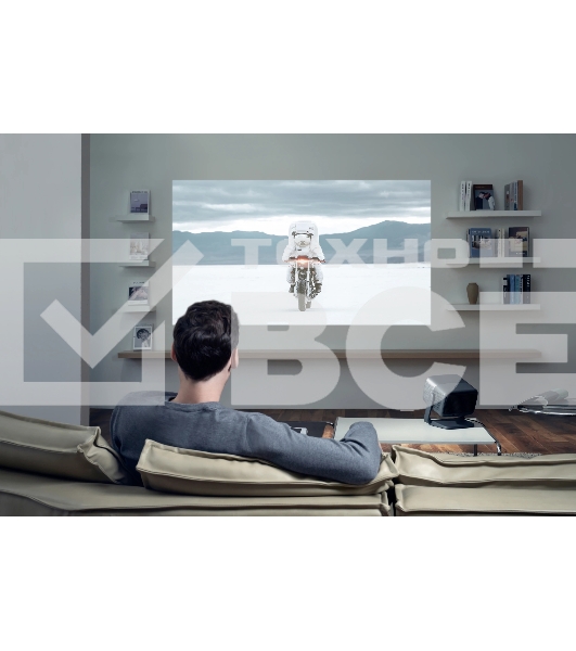 Проектор JMGO JMGO N1 Ultra DLP 2200Lm LS 4000Lm ANSI (3840x2160) 1600:1 ресурс лампы:30000часов 1xUSB typeA 2xHDMI 5.2кг