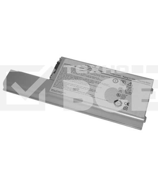 Аккумуляторная батарея для ноутбука Dell Latitude D820 56Wh серебристый