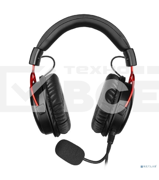 Игровые наушники SVEN AP-G1000MV с микрофоном черно-красные (mini jack O 3,5 мм (4 pin), 50 мм)