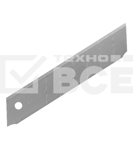 Лезвия Denzel 25 мм, сталь SK5 - 0,7 мм, 5 шт.