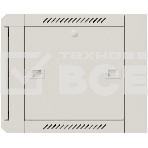 Шкаф коммутационный NTSS Премиум (NTSS-W9U6060FD) настенный 9U 570x600мм пер.дв.металл 60кг серый 500мм 22кг 220град. 500мм IP20 сталь, фото4