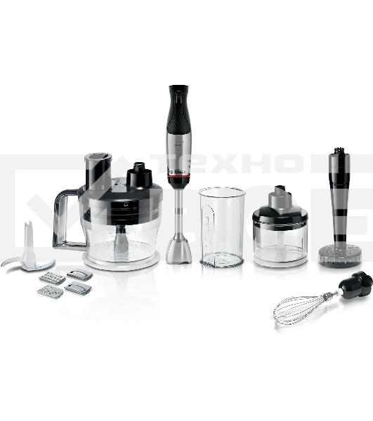Блендер Bosch MSM6M673, погружной, мощность 1000 Вт, цвет черный