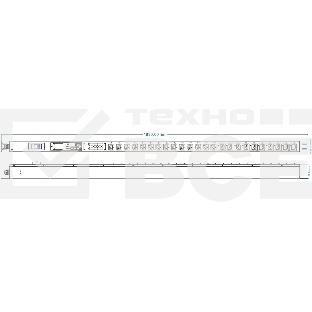 Блок распределения питания Powercom PDU-32AVMS24-14C3-10C9-1P