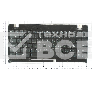 Клавиатура для ноутбука Asus Eee PC 1215 черная с рамкой