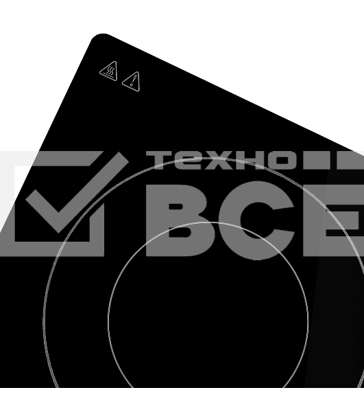 Электрическая варочная панель Maunfeld CVCE594DBK LUX