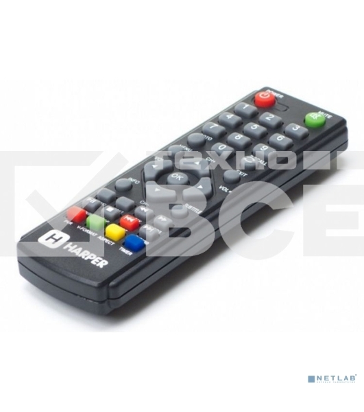 Ресивер DVB-T2 Harper HDT2-1514,черный