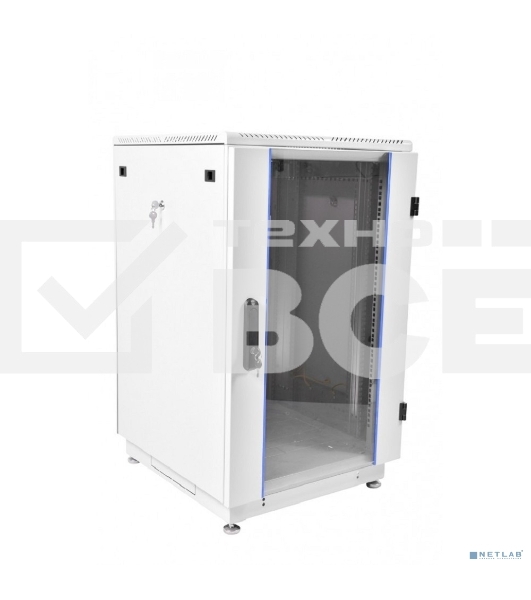 Шкаф ЦМО телекоммуникационный напольный 24U (600  600) дверь стекло