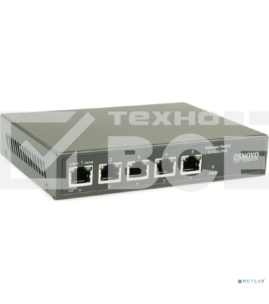 Коммутатор Osnovo SW-5D-1(60W) неуправляемый