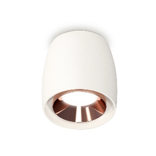 Светильник Ambrella Light XS1141005 SWH/PPG белый песок/золото розовое полированное MR16 GU5.3 (C1141, N7035)