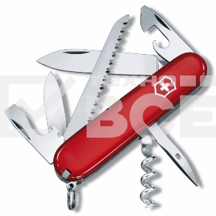 Нож перочинный Victorinox Camper (1.3613) 91мм 13функций красный карт.коробка