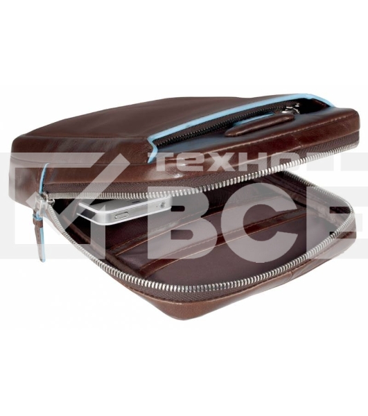 Сумка мужская Piquadro Blue Square CA3084B2/MO, коричневый, натур.кожа