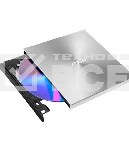 Привод DVD-RW Asus SDRW-08U9M-U серебристый USB slim ultra slim M-Disk Mac внешний RTL