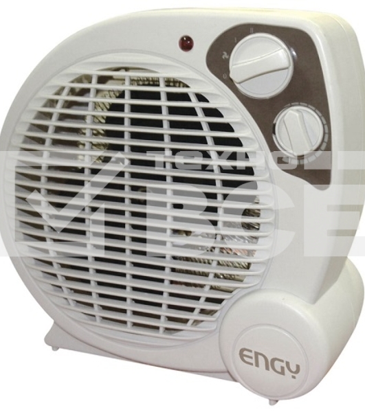 Тепловентилятор Engy EN-513, белый, 2000 Вт, 20 м2, термостат (уп-ка 10шт)