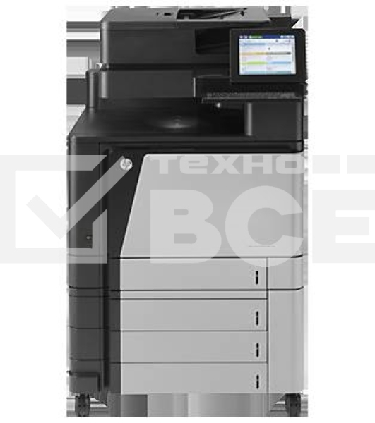 МФУ лазерный HP Color LaserJet Enterprise Flow M880z (A2W75A#B19), A3, цветной, печ. до 46 стр/мин., скан. до 70 стр/мин. (ч/б) 68 стр/мин. (цвет), 1200 x 1200 dpi (печать) 600x600dpi (скан.), USB, RJ-45