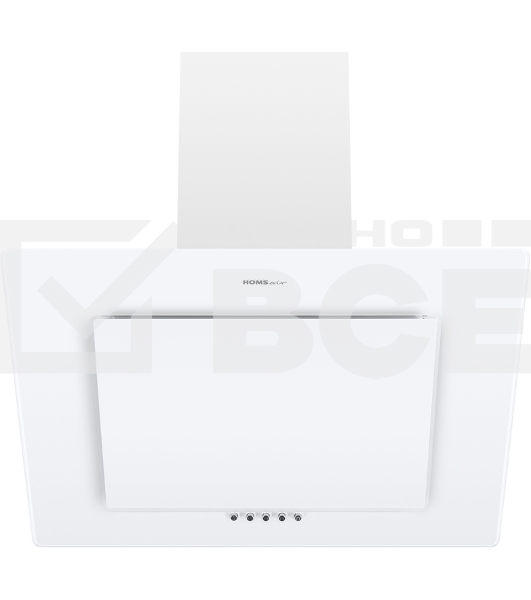 Вытяжка HOMSair ELF PUSH 60 белый