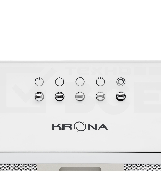 Вытяжка кухонная Krona RUNA 600 white PB