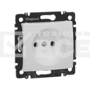 Розетка Legrand 774416 Valena без заземления (белый)