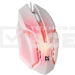 Мышь проводная Defender Cyber MB-560L белый, 1200 dpi, USB, кнопки - 3, фото4