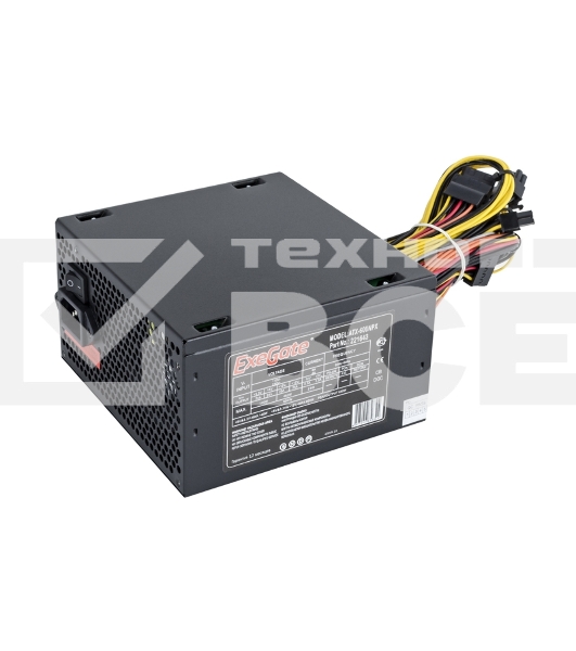Блок питания ExeGate 650NPX (EX259604RUS-PC), 650Вт, 120мм, черный