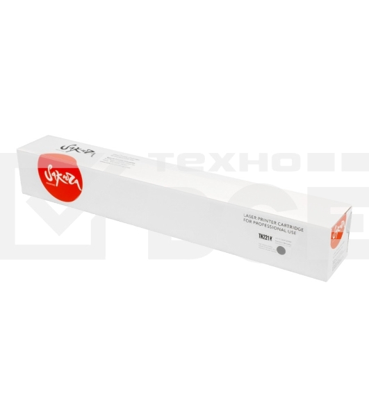 Тонер-туба Sakura KMTN-221K (A8K3150) для Konica Minolta, черный, 24000 к.