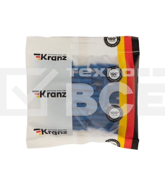 Дюбель распорный KRANZ 6х50, синий, пакет (50 шт./уп.)