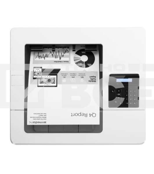Принтер лазерный HP LaserJet Pro M501dn (J8H61A), A4, ч/б, печ. до 45 стр/мин., 600 x 600 dpi, USB, RJ-45, Air Print
