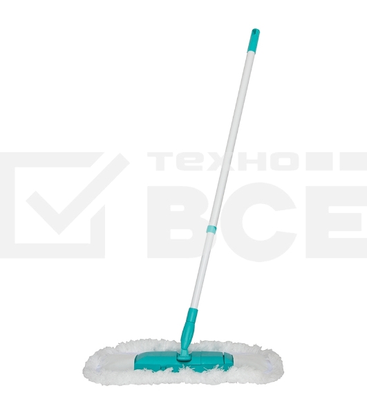 Швабра для пола Рыжий кот с насадкой из микрофибры MopM21