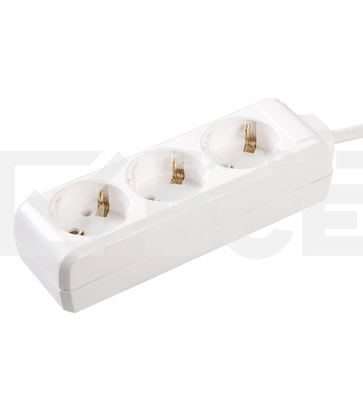 Удлинитель 3х3м с заземл. 16А IP20 У03 2P+PE ИЭК WYP10-16-03-03-Z-N