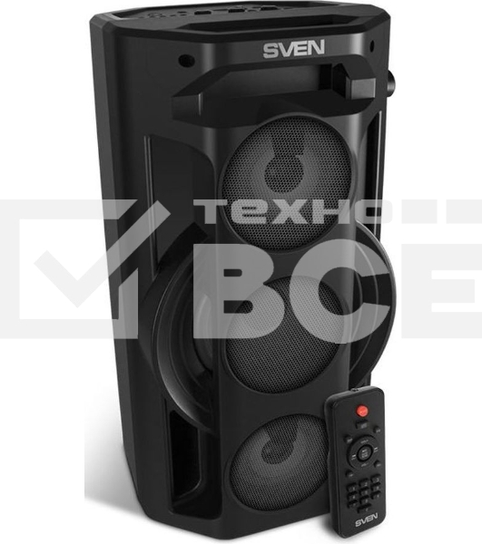 Колонка портативная Sven АС PS-680 черный 65W 1.0 BT