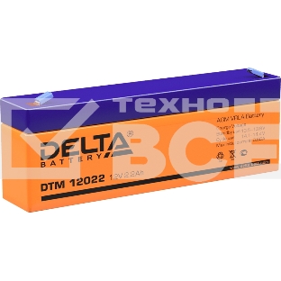 Батарея Delta DTM 12022 (12V, 2.2Ah)