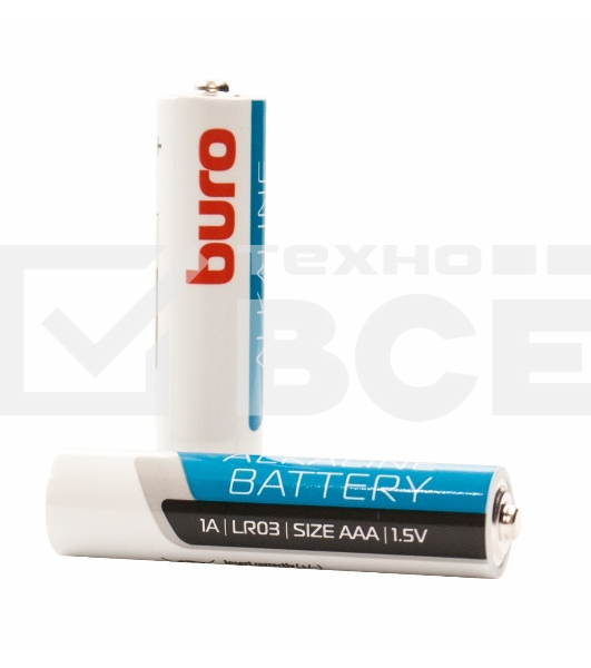 Батарея Buro Alkaline LR03 AAA (10шт) коробка