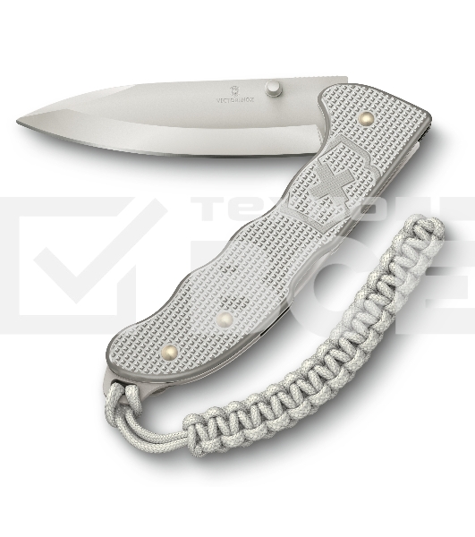 Нож перочинный Victorinox Evoke Alox (0.9415.D26) 136мм 5функц. серебристый подар.коробка