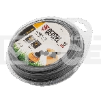 Леска для триммера Denzel двухкомпонентная звезда, 3,0мм х 15м, блистер EXTRA CORD, фото 1