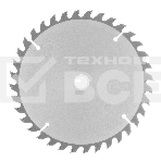 Пильный диск по дереву, ф185 х 20 мм, 36 зубьев + кольцо 20/16 Matrix, фото3