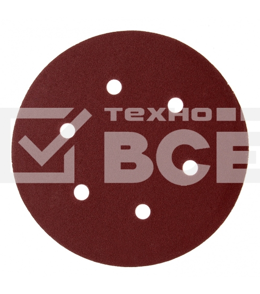 Круг абразивный Matrix на ворсовой подложке под 