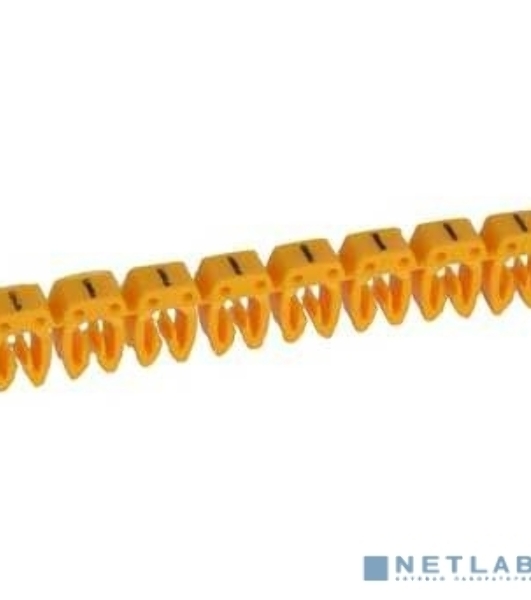 Маркер CAB 3 - условное обозначение - для кабеля 0,5-1,5 мм - минус Legrand 038273