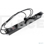 Hyperline SHE19-8SH-S-2.5IEC Блок розеток для 19