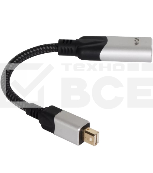 Адаптер miniDisplayPort(M) ---> HDMI(F) 0.15m 4K@60Hz VCOM <CG616M-0.15>