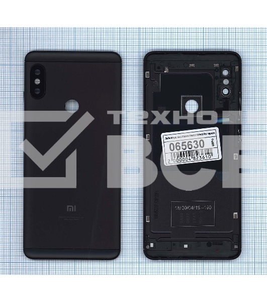 Задняя крышка для Xiaomi Redmi Note 5 Pro черный