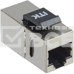 Проходной адаптер ITK CS7-1C5EF кат. 5E FTP RJ45-RJ45 Keystone Jack, фото2