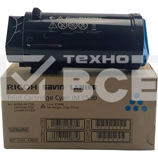 Картридж лазерный голубой Ricoh 418241 для IM C530FB/C530F
