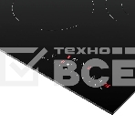 Варочная панель Monsher, Hi-Light, High-Tech, 45 см, 9 уровней мощности, блокировка управления, автоматическое отключение, таймер, слайдерное управление, черный, фото3