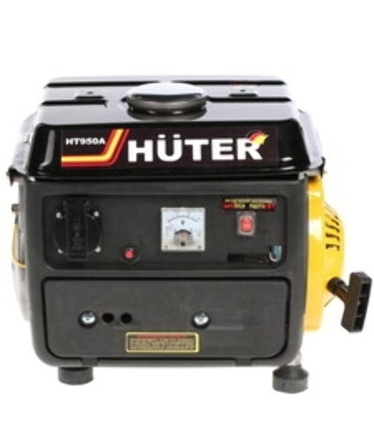 Электрогенератор бензиновый инверторный Huter HT950A, 0.95 кВт, 63 дБ, 16.8 кг