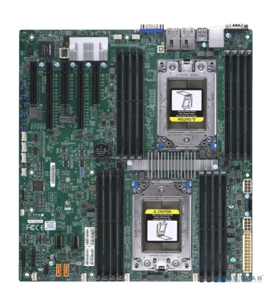 Материнская плата SuperMicro MBD-H11DSi-NT-O Single AMD EPYC™ 7000-Series/Up to 2TB Registered ECC/2 PCI-E 3.0 x16,3 PCI-E 3.0 x8/10 SATA3, 1 M.2, 2 SATA DOM/2x 10GBase-T/IPMI
