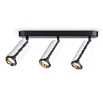 Светильник Ambrella light TN51603/3 WH/BK белый/черный GU10/3 380*60*195, фото7