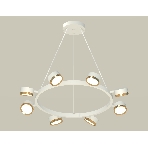 Светильник Ambrella light XB9195152/8 SWH/PYG белый песок/золото желтое полированное GX53 (C9195, N8124), фото3