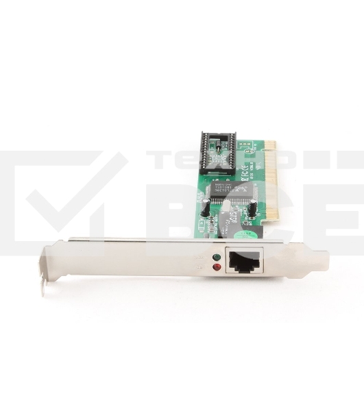 Сетевой адаптер Ethernet Gembird NIC-R1 100/10, PCI, чипсет RTL8139C