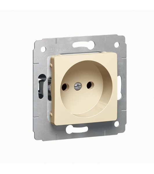 Механизм розетки LEGRAND 61748  1-м CARIVA сл. кость leg 773716